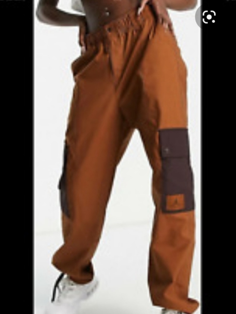 Jordan Nike Air Essential Utility Cargo Pants Rust Brown Plus Size 1X Jordan